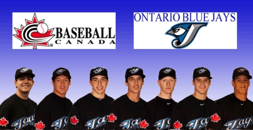 SEVEN ONTARIO BLUE JAYS PLAYERS ON TEAM CANADA JUNIOR ROSTER